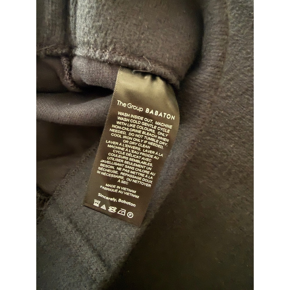 Aritzia The Group Babaton Knit Lounge Pants‎ Womens 1X Black Pull-On Sweatpants - Picture 5 of 10